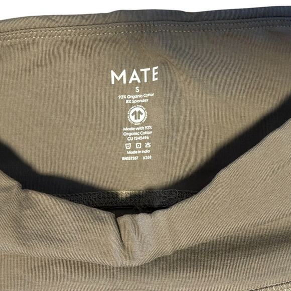 MATE the Label Organic Stretch Pocket Legging Pebble S NWOT $108 - Picture 3 of 3